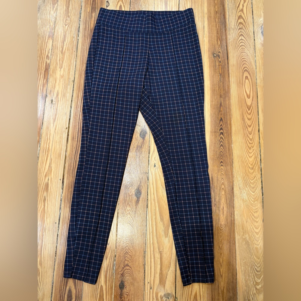Navy Plaid Pants business pants, business casual